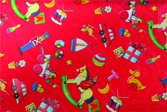 Printed Gift Wrap, 10m