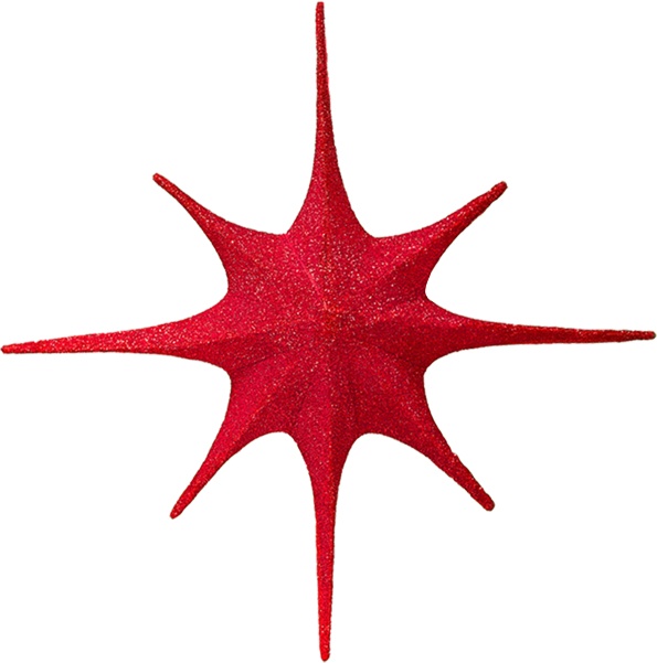 Collapsible Fabric 8-point Star, 85cm