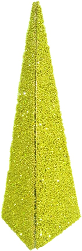 Glittered Pyramid Tower, 90cm