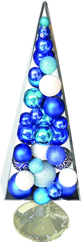 Acrylic Tree filled with Balls, 95cm