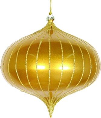 Matte Striped Onion, 16cm