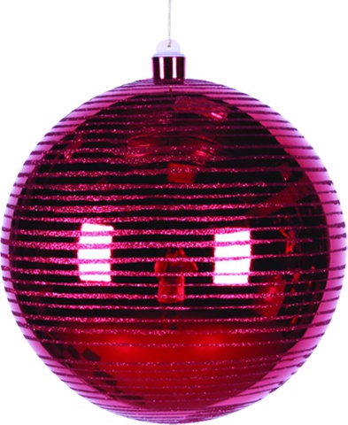 Glittered Shiny Ball, 20cm