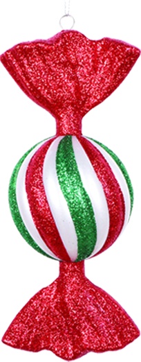 Glittered Swirl Candy, 18cm
