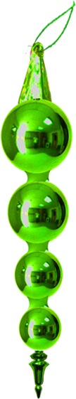 Shiny Finial, 14cm