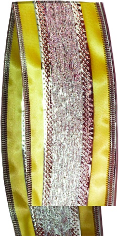 Glittered Satin Ribbon, 9.1m