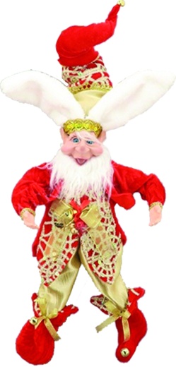 16" Fat Elf - Red/Gold