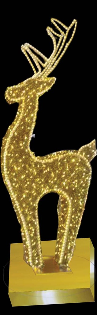 Light-Up Deer, 1.8m