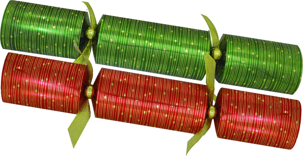 Classic Crackers with Striped Design, 12"