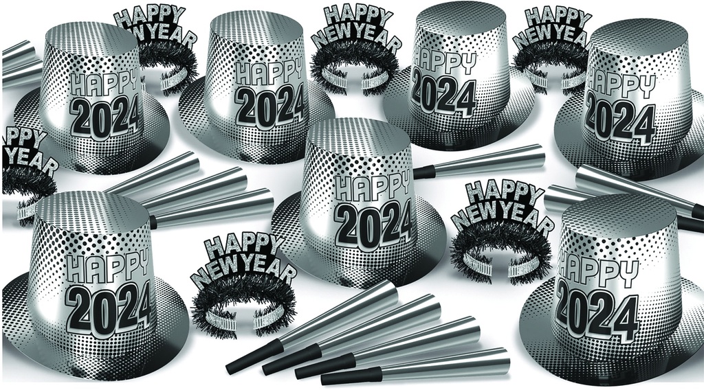New Year "2026" Silver Assortment for 50