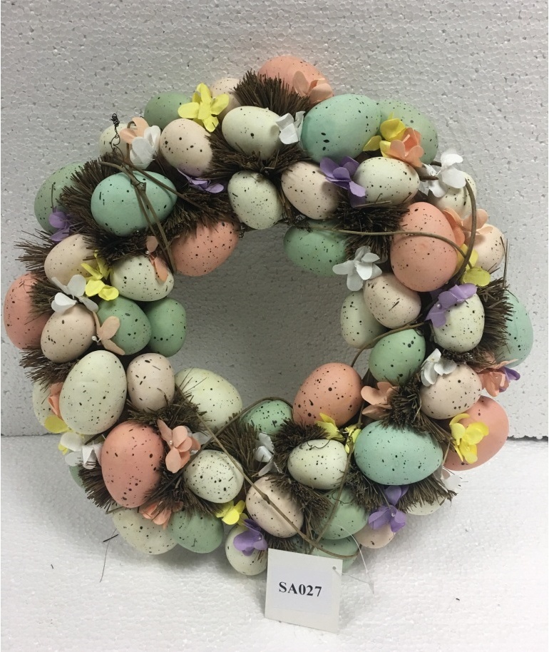 35cm Egg Wreath