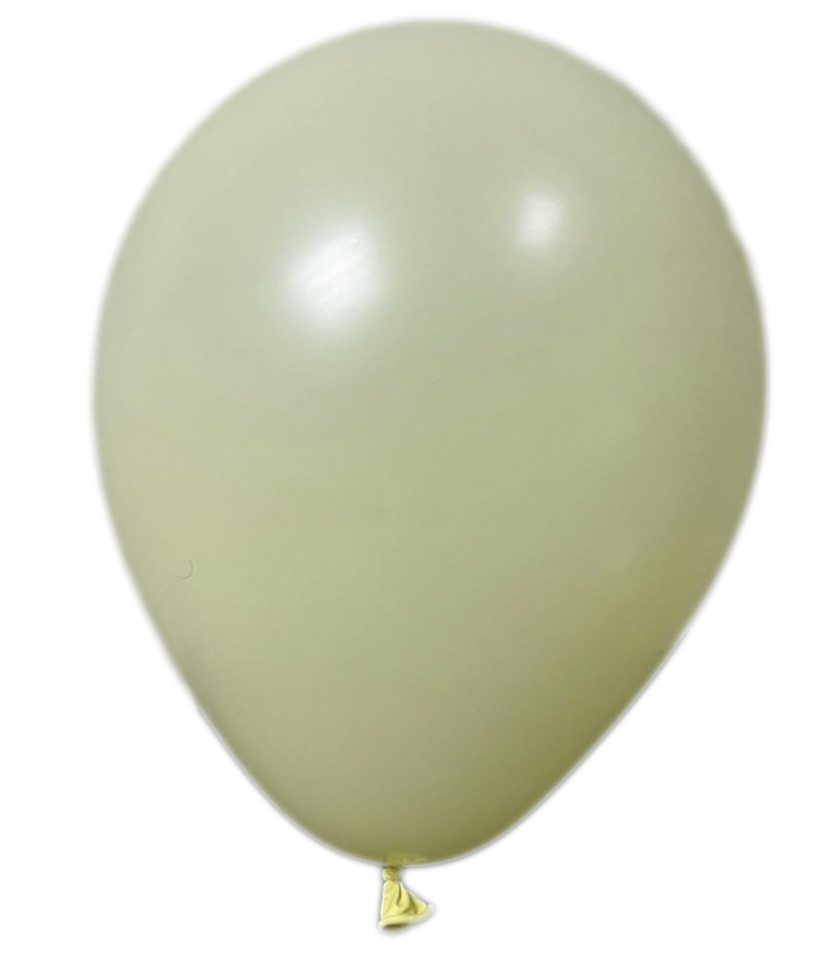 12" Helium Quality Pastel Balloons - Yellow