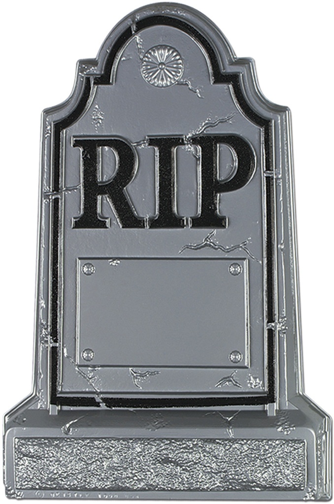 53cm Plastic Tombstone