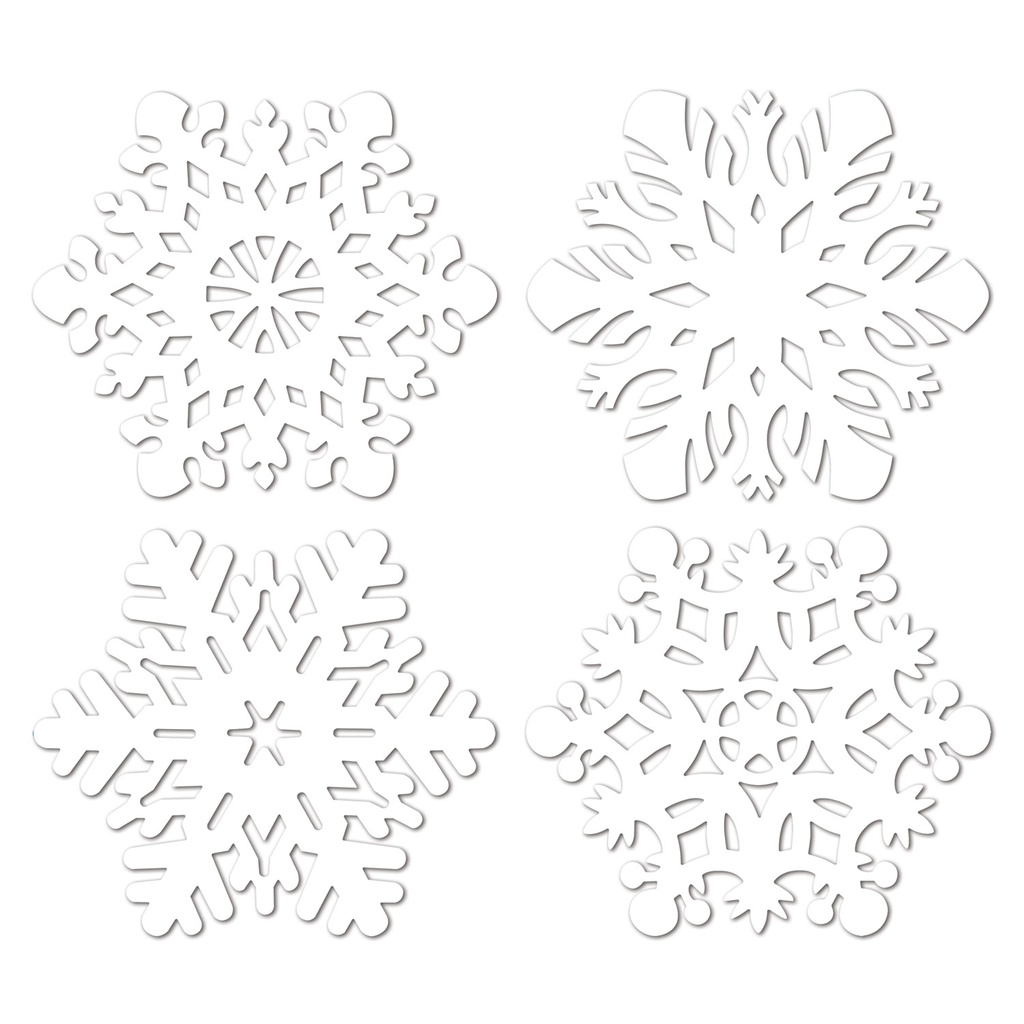Snowflake Cutouts, 35cm