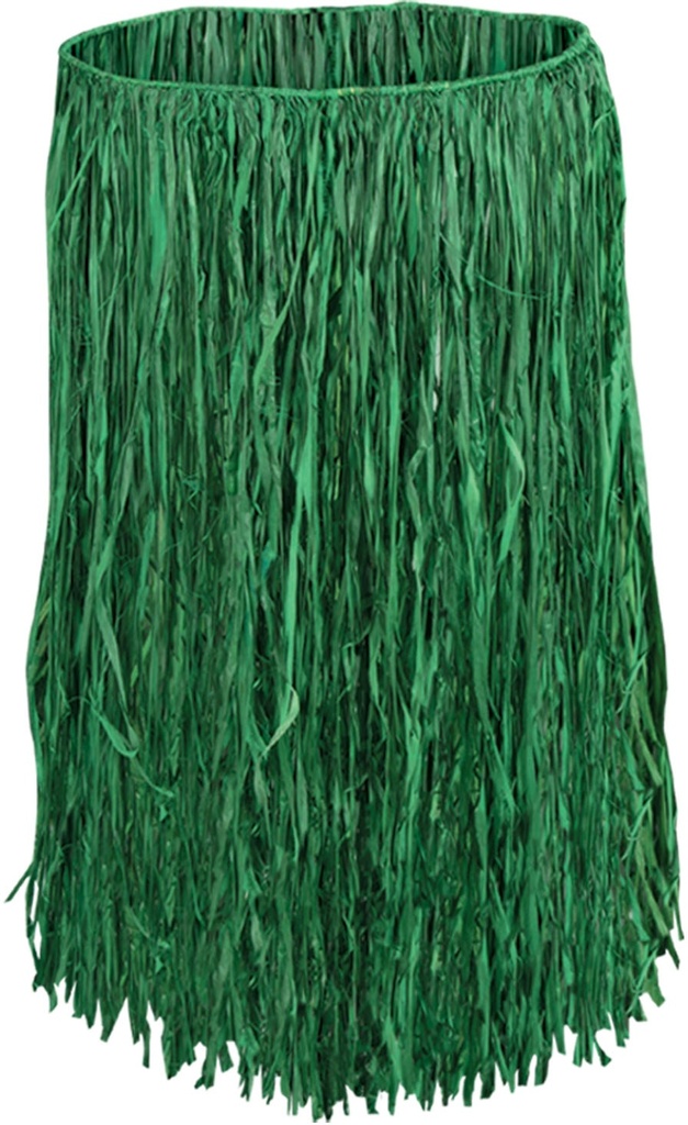 78cm x 70cm Adult Raffia Hula Skirt - Green