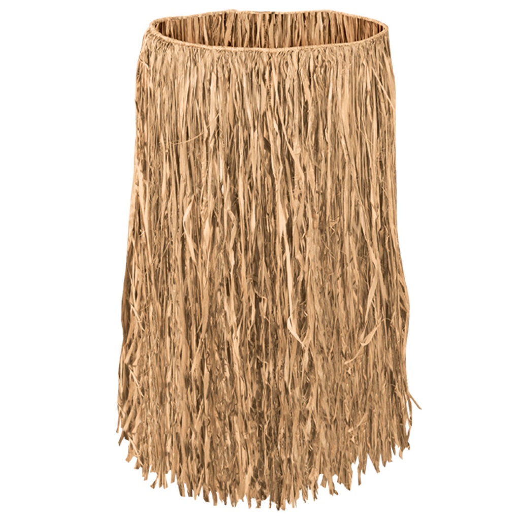 Adult Raffia Hula Skirt, 80cm W x 76cm L