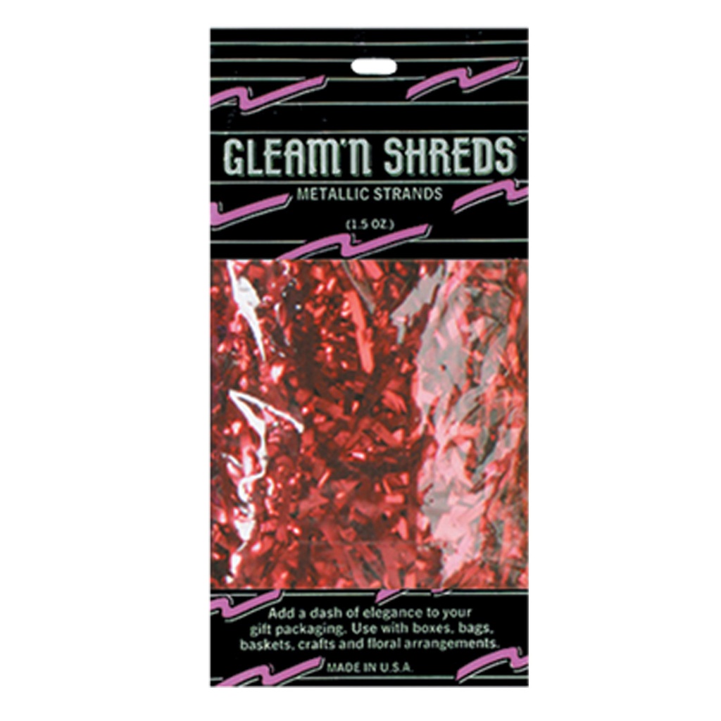 Gleam 'N Shreds Metallic Strands, 42g/pkg