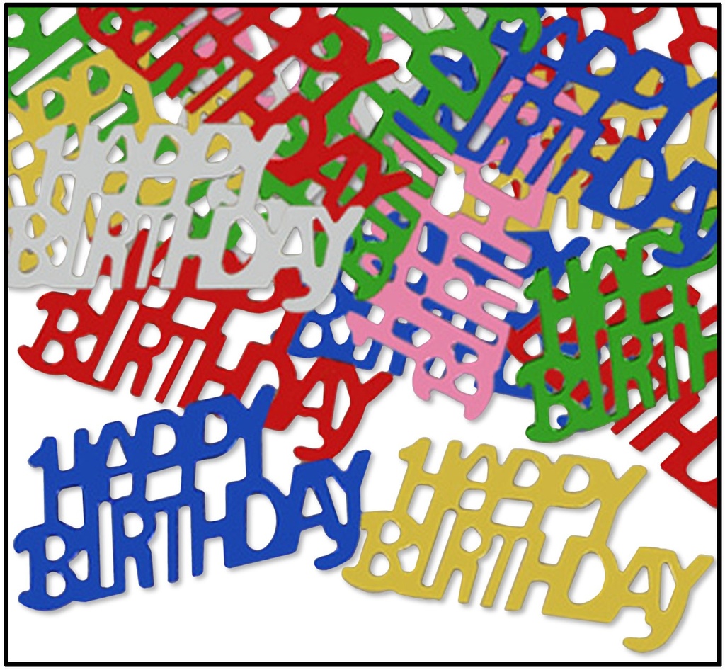 14g Happy Birthday Fanci-Fetti