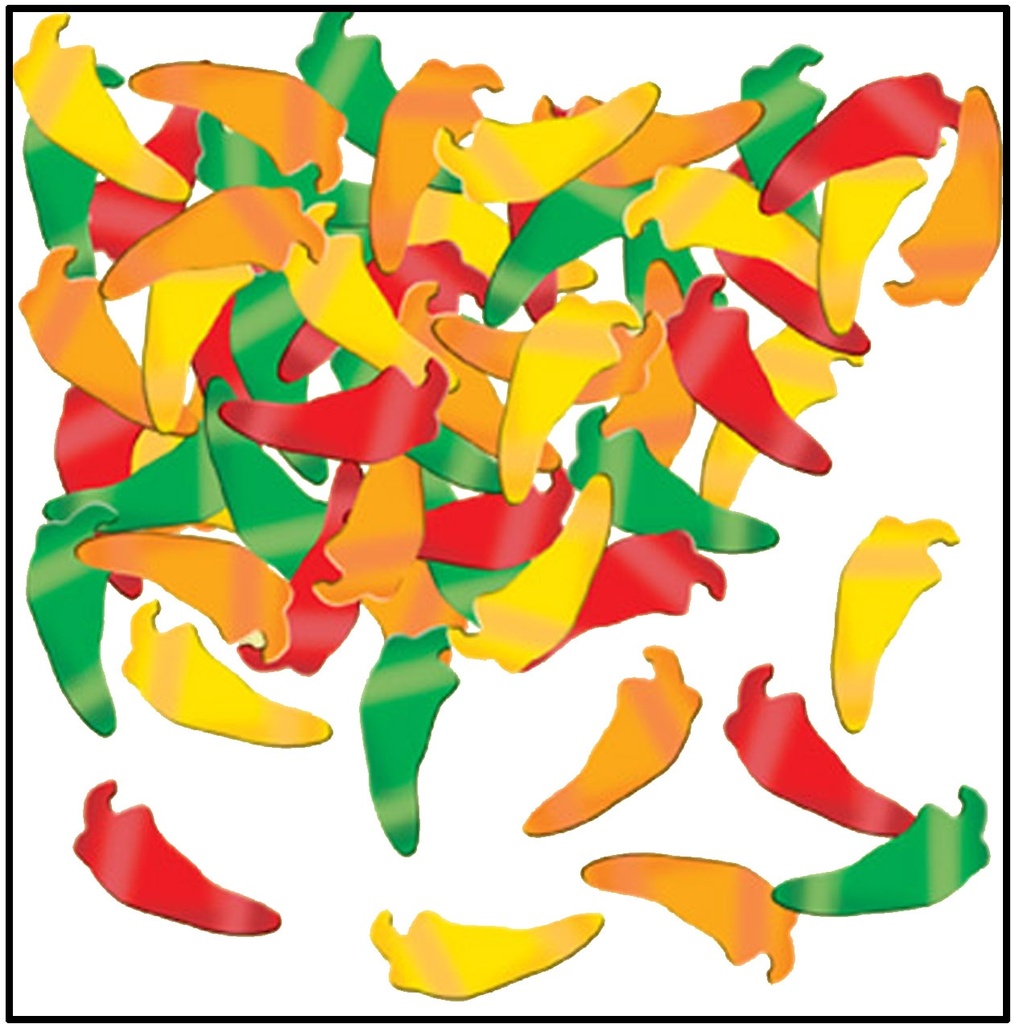 28g Fanci-Fetti Chili Peppers
