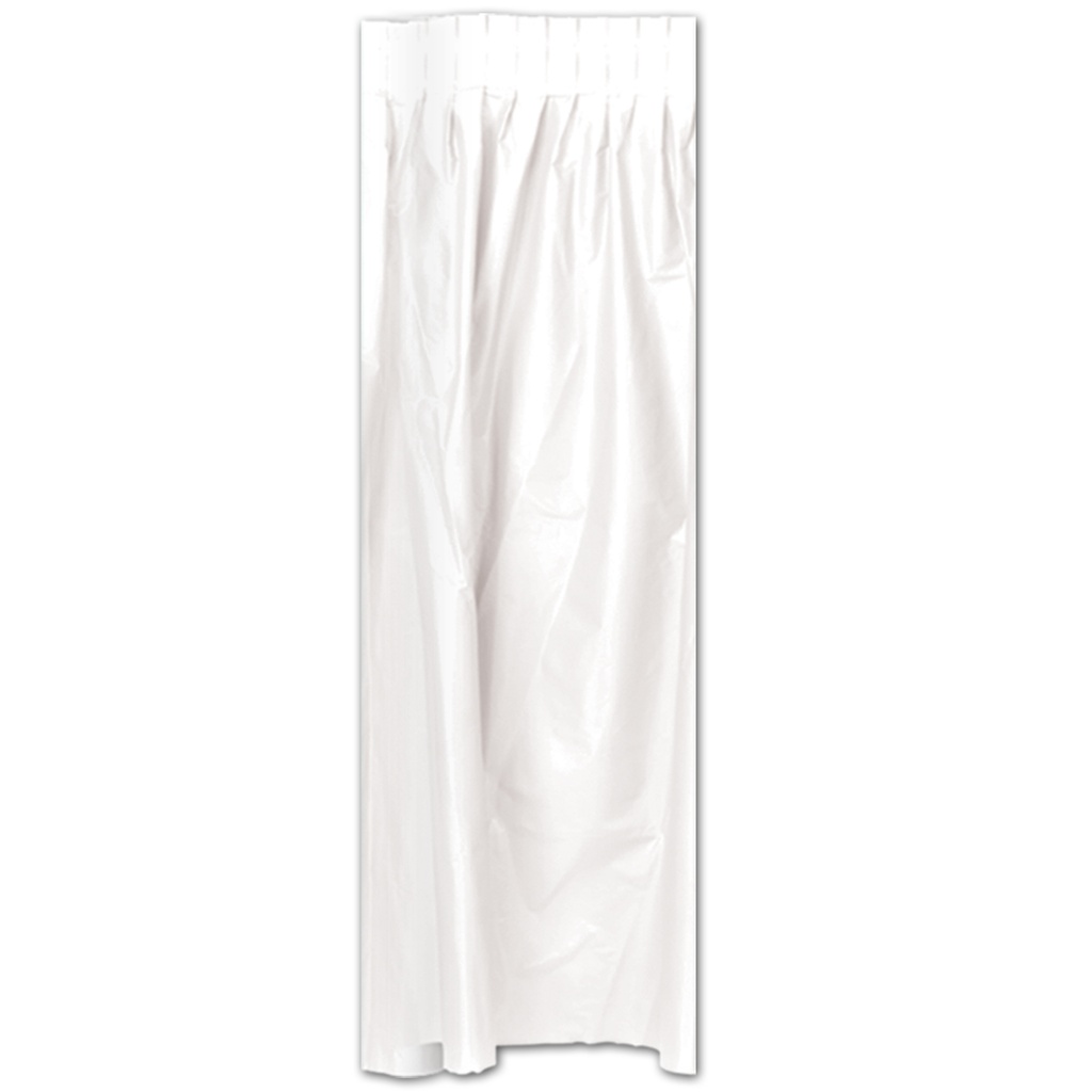 Plastic Table Skirting, 73cm x 4.2m