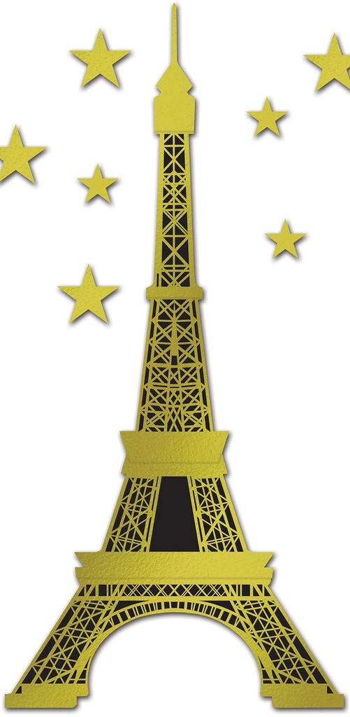Jointed Foil Eiffel Tower