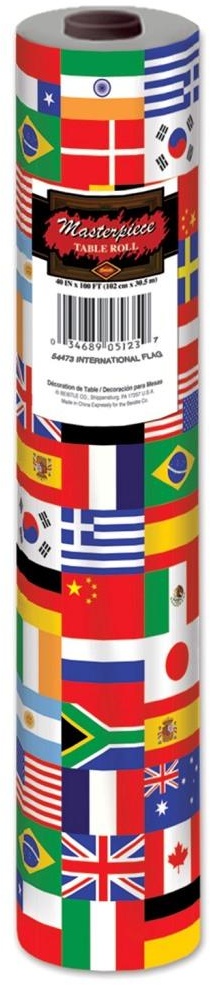 International Flag Table Roll, 30.5m