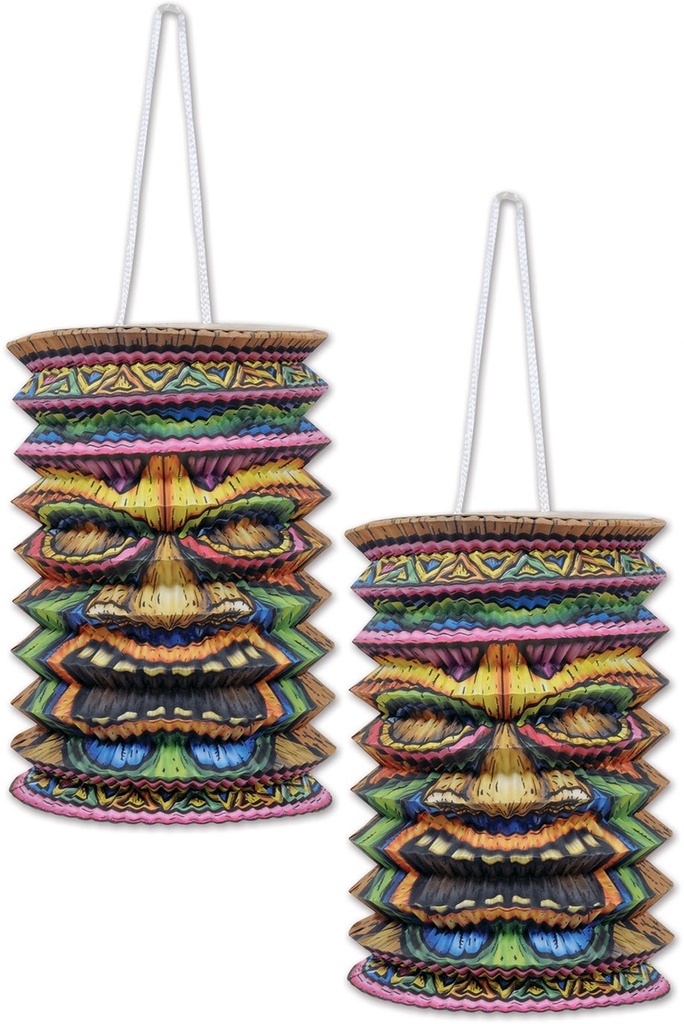 18cm Tiki Paper Lanterns