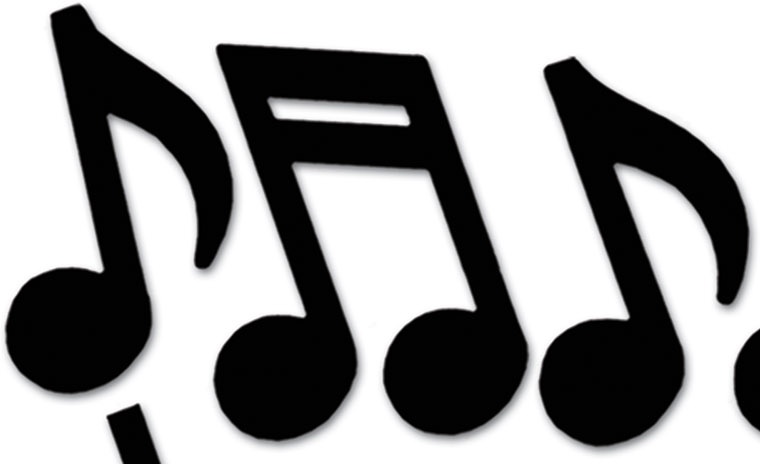 30cm-53cm Musical Note Silhouettes