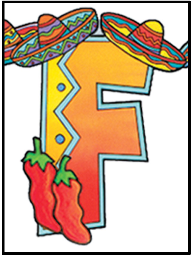 89cm x 20cm Fiesta Streamer