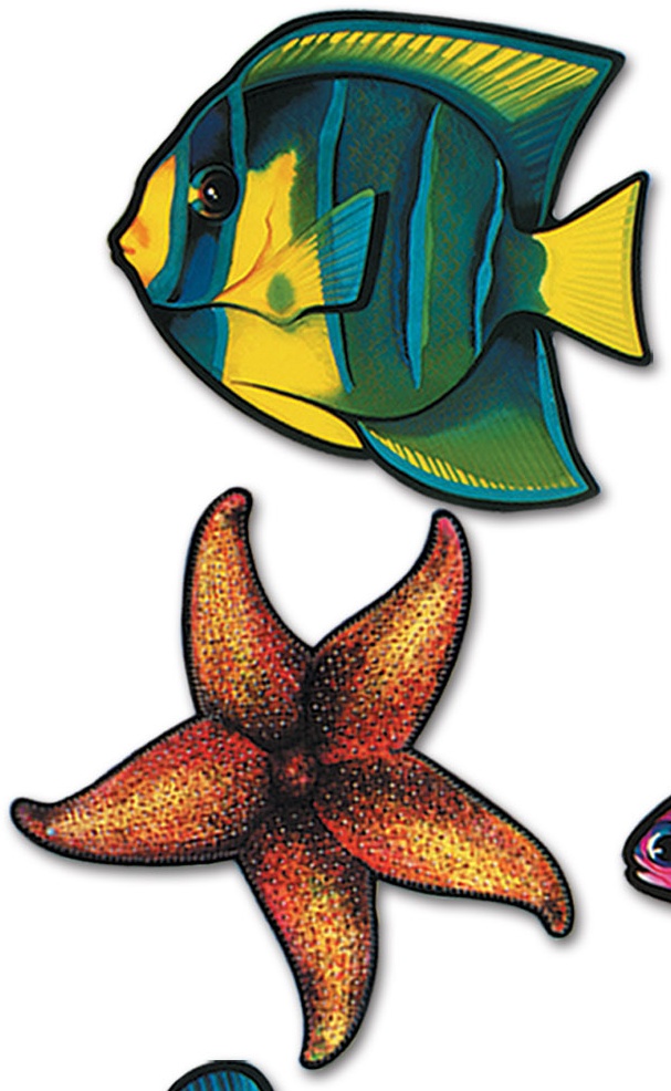 38cm Fish Cutouts