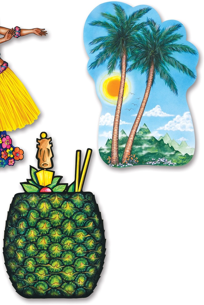 Luau Cutouts, 43cm-50cm