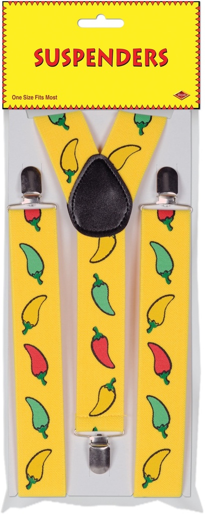 Chili Pepper Suspenders