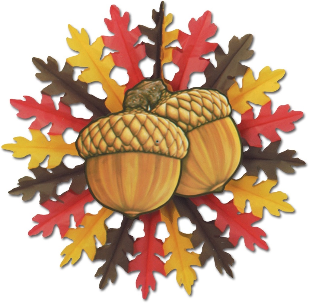 56cm Hanging Acorn Decoration