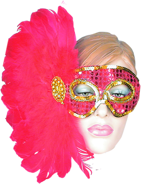 Feather Mask