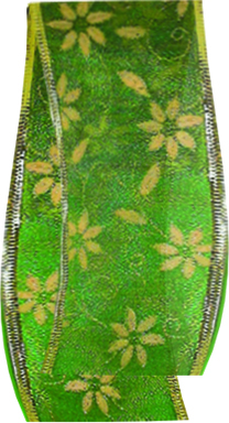 Satin Ribbon with Glitter, 9.1m