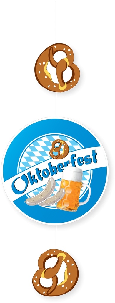 75cm x 28cm Oktoberfest hanging decor