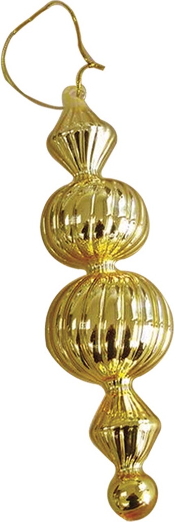 20cm Shiny Finial - Gold