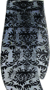 Ribbon #68, 6.5cm x 9.1m Ribbon - Black