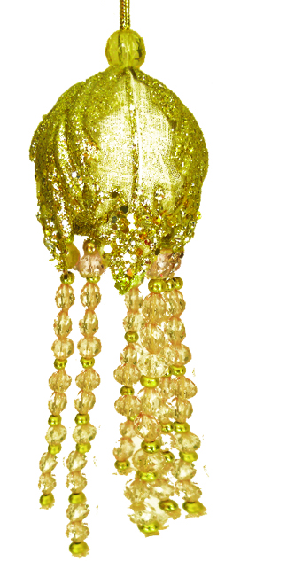 27cm Jellyfish Ornament - Gold