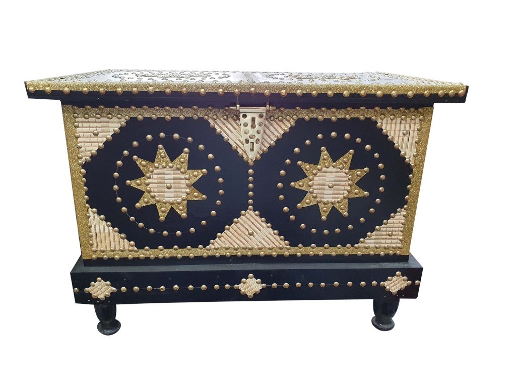 Wooden Chest Box  54 x 30 x 40cm