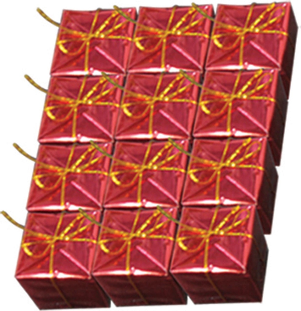 3cm Gift Boxes - Red