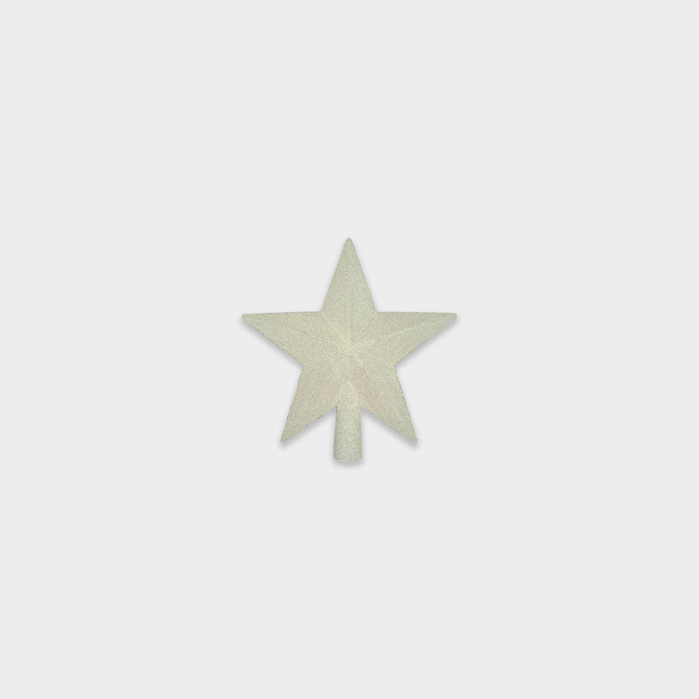 20cm Star Tree Top White