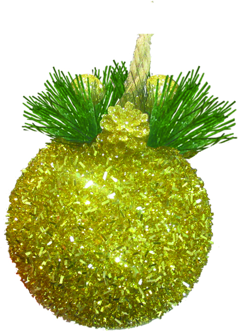 10cm Decorative Ball - Gold