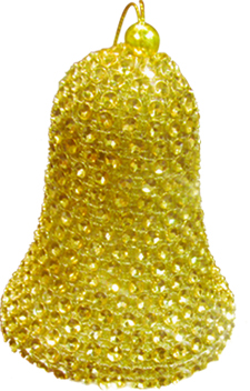 9cm Bell - Champagne
