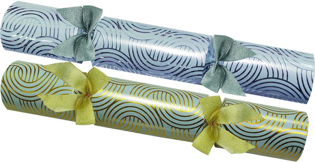 12" Classical Crackers -Gold/Silver