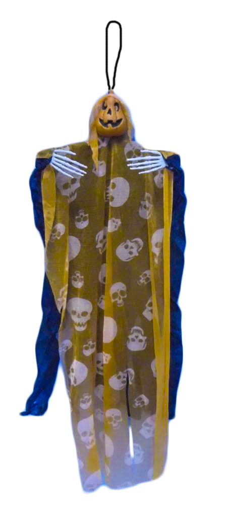84cm x 53cm Hanging Pumpkin Ghost