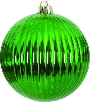 20cm Shiny Pumpkin Ball- Green