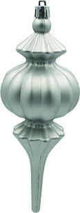 19cm  Matte Gourd - Silver
