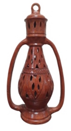 65cm High Traditional Arabic Clay Pot