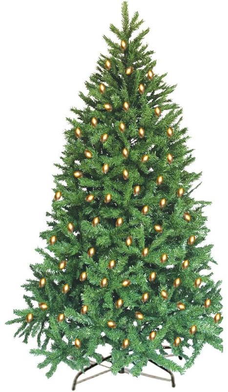10' (3m) Pre-lit Classic Tree, 1200 LED Lights