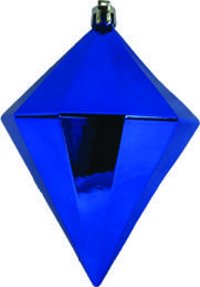 12.5cm Diamond Drop - Blue